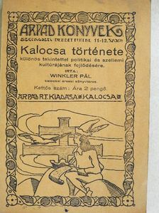Winkler Pál - Kalocsa története [antikvár]