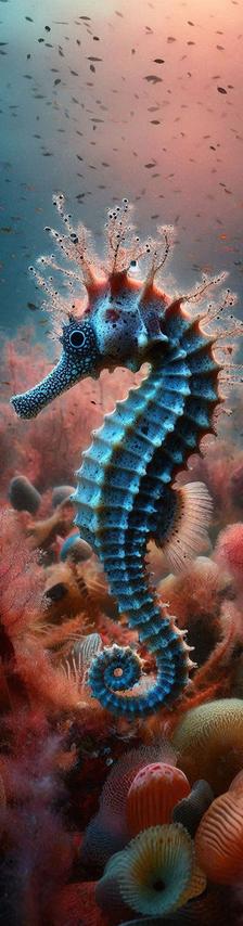 MCA59 - Seahorse AI Könyvjelző