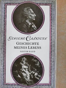 Giacomo Casanova - Geschichte meines Lebens 1. (töredék) [antikvár]