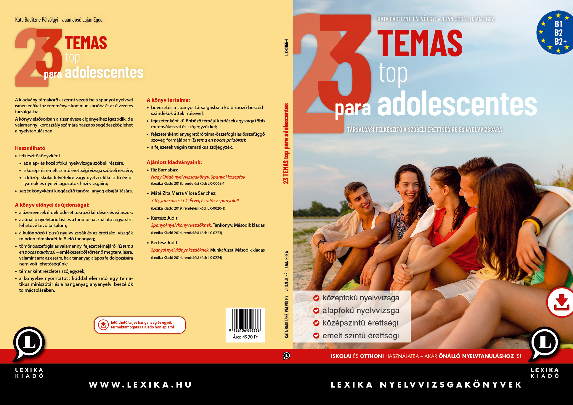 LX - 0155 - 1 Juan José Luján Egea - Kata Baditzné Pálvölgyi - 23 TEMAS top para adolescentes