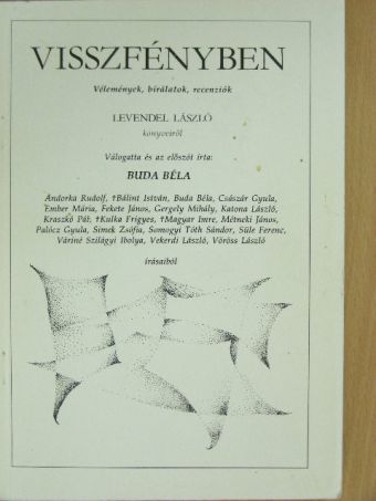 Andorka Rudolf - Visszfényben [antikvár]