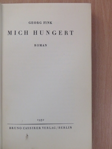 Georg Fink - Mich hungert [antikvár]