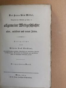 Millot - Allgemeine Weltgeschichte XIII. (gótbetűs) [antikvár]