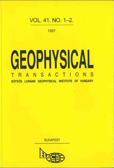 Hegybíró Zsuzsanna - Geophysical Transactions vol. 41. no. 1-2. [antikvár]