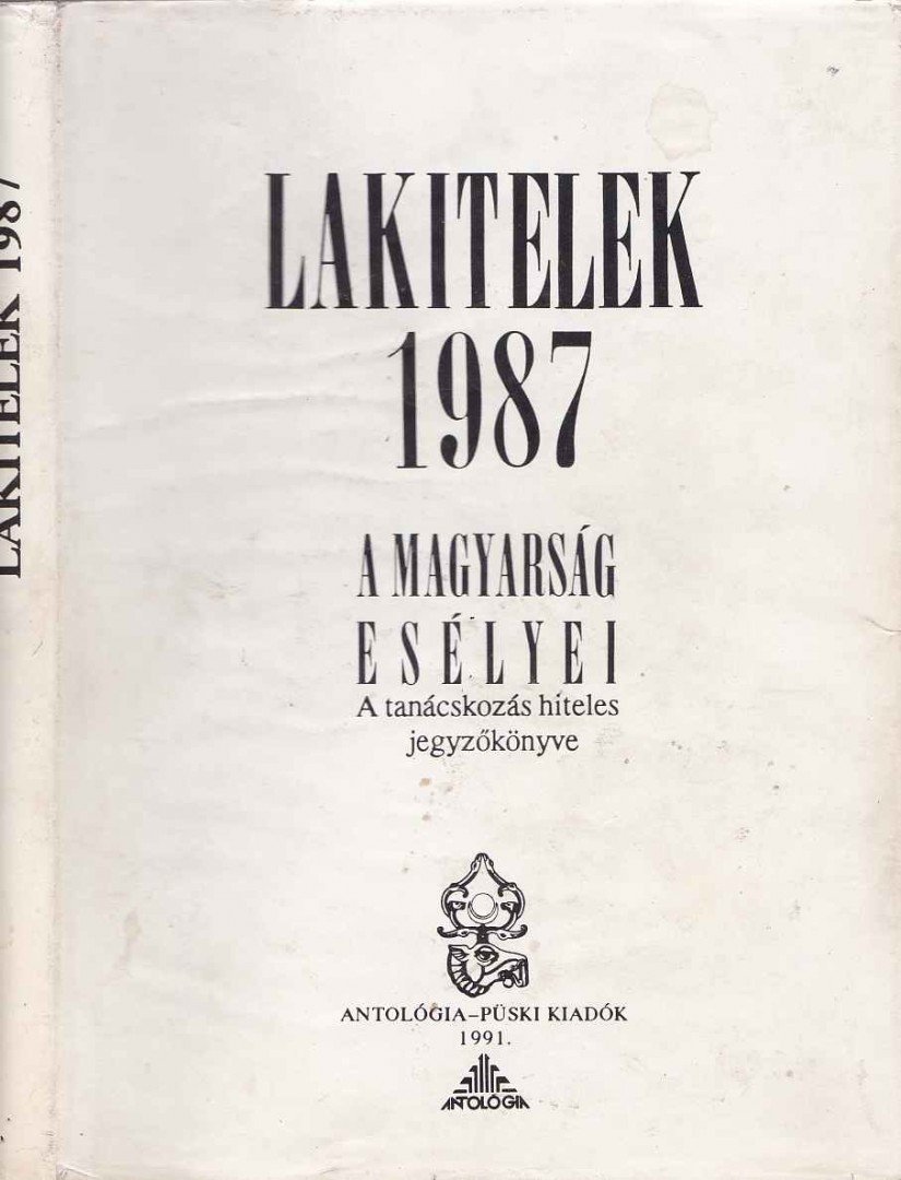 Agócs Sándor - Lakitelek 1987 [antikvár]