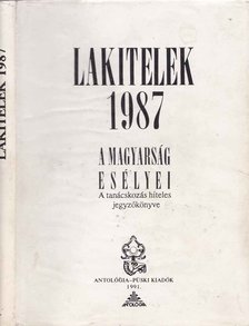Agócs Sándor - Lakitelek 1987 [antikvár]