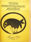 Postai irányítószámok jegyzéke [antikvár]