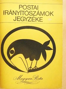 Postai irányítószámok jegyzéke [antikvár]