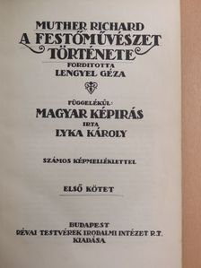 Lyka Károly - A festőművészet története I-II. [antikvár]