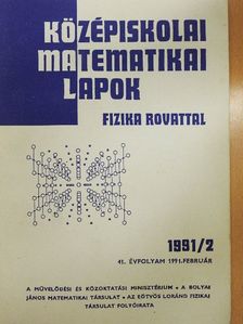 Középiskolai matematikai lapok 1991/2. [antikvár]