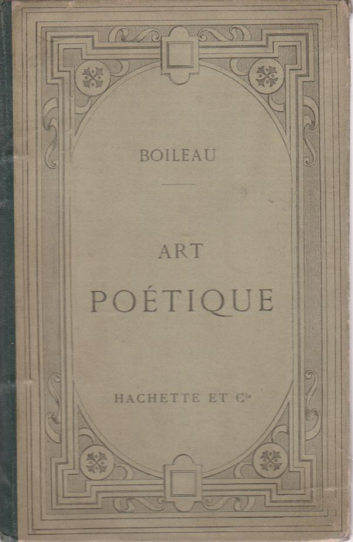 Nicolas Boileau - Art Poétique [antikvár]