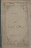 Nicolas Boileau - Art Poétique [antikvár]