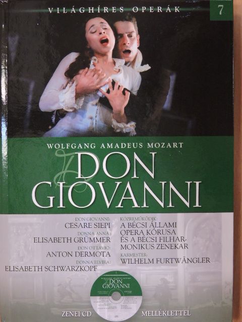 Alberto Szpunberg - Wolfgang Amadeus Mozart: Don Giovanni - CD-vel [antikvár]