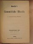Johann Wolfgang von Goethe - Goethe's sämmtliche Werke 37-40. (gótbetűs) (töredék) [antikvár]