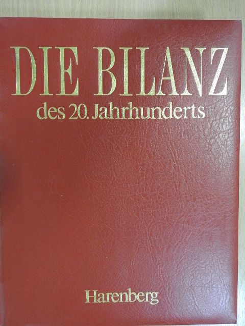 Die Bilanz des 20. Jahrhunderts [antikvár]