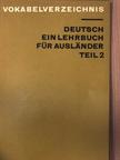 Eleonore Jerchel-Prokopowa - Vokabelverzeichnis Deutsch Ein Lehrbuch Für Ausländer Teil 2 [antikvár]