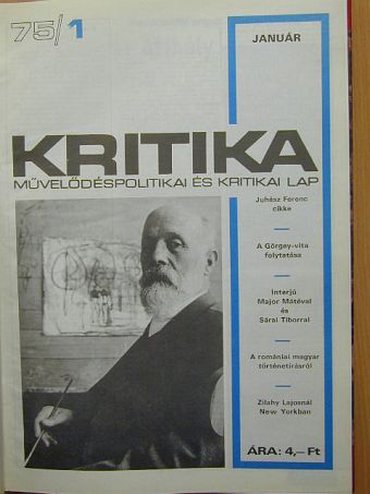 Jordáky Lajos - Kritika 1975. január-december [antikvár]