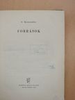 G. Konovalov - Források [antikvár]