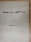 Dr. Dömök István - Általános járványtan [antikvár]