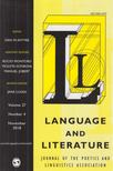 Dan McIntyre - Language and Literature Volume 27 Number 4, November 2018 [antikvár]