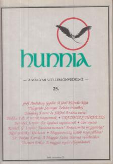 KUNSZABÓ FERENC - Hunnia 25. 1991. november 25. [antikvár]