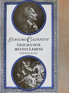 Giacomo Casanova - Geschichte meines Lebens 2. (töredék) [antikvár]