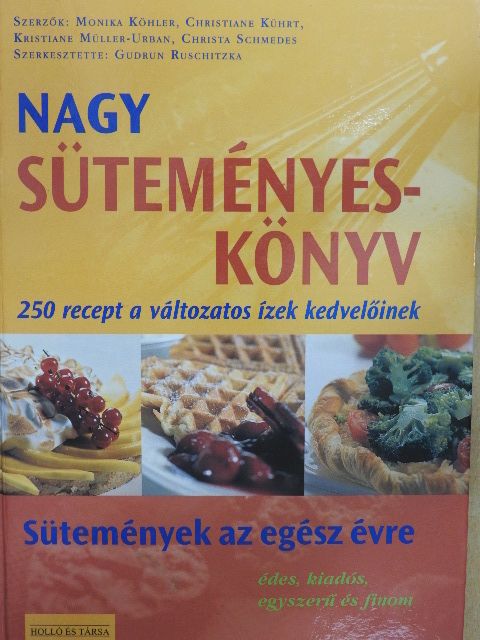 Christa Schmedes - Nagy süteményeskönyv [antikvár]