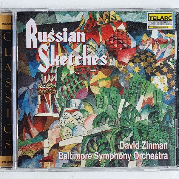 GLINKA, IPPOLITOV-IVANOV, RIMSKY-KORSAKOV - RUSSIAN SKETCHES CD DAVID ZINMAN