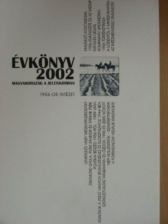Borhi László - Évkönyv 2002 [antikvár]