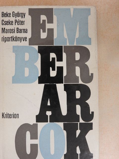 Beke György - Emberarcok [antikvár]