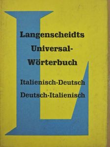 Langenscheidts Universal-Wörterbuch Italienisch [antikvár]