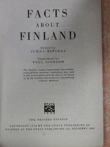 Facts about Finland [antikvár]