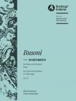 BUSONI - DIVERTIMENTO FÜR FLÖTE UND ORCHESTER B-DUR OP.52 KLAVIERAUSZUG (KURT WEILL)