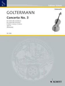 GOLTERMANN - CONCERTO NO.3 h-MOLL OP.51 FÜR VIOLONCELLO UND KLAVIER (R.HINDEMITH)