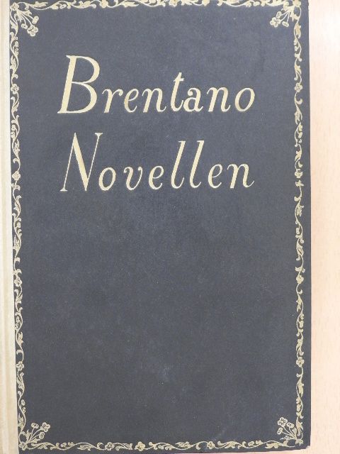Clemens Brentano - Novellen (gótbetűs) [antikvár]