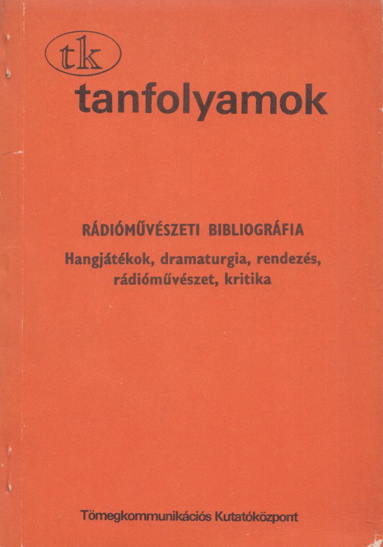 Palotás Ágnes - Rádióművészeti bibliográfia [antikvár]