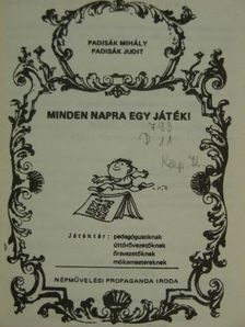 Padisák Judit - Minden napra egy játék [antikvár]