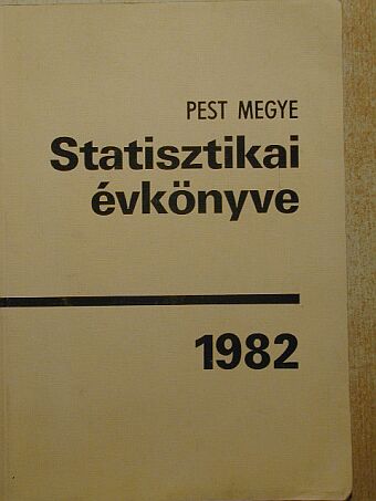 Pest megye statisztikai évkönyve 1982 [antikvár]