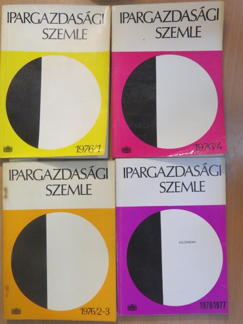 Balassa János - Ipargazdasági Szemle 1976/1-4.+ Különszám [antikvár]