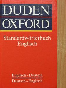 Duden Oxford Standardwörterbuch [antikvár]