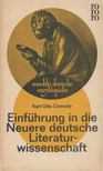 CONRADY, KARL OTTO - Einführung in die Neuere deutsche Literaturwissenschaft [antikvár]