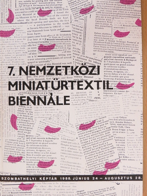 7. Nemzetközi Miniatürtextil Biennálé [antikvár]