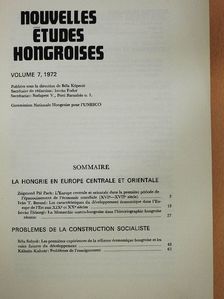 Berend T. Iván - Nouvelles Études Hongroises 1972 [antikvár]