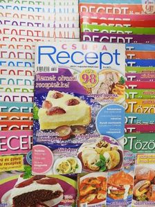 35 lapszám különböző gasztromagazinokból [antikvár]