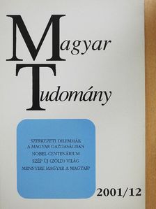 Bech Mihály - Magyar Tudomány 2001. december [antikvár]