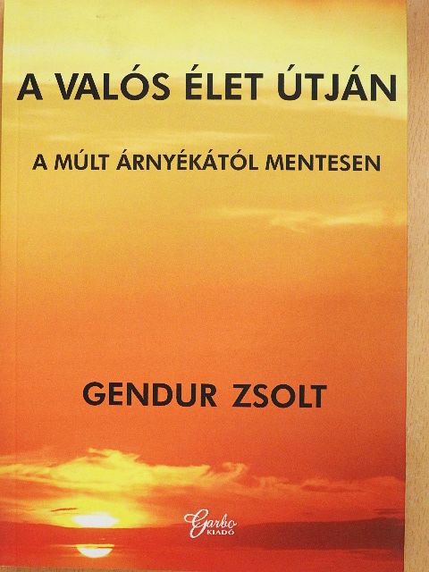 Gendur Zsolt - A valós élet útján [antikvár]
