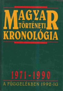 Seifert Tibor - Magyar történeti kronológia 1971-1990 [antikvár]