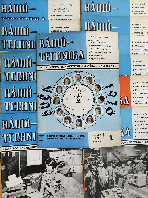 Lóska Péter - Rádiótechnika 1976. január-december [antikvár]