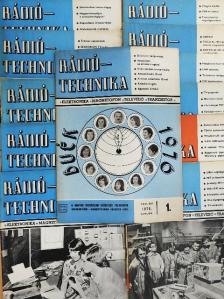 Lóska Péter - Rádiótechnika 1976. január-december [antikvár]