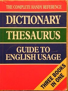Dictionary-Thesaurus-Guide to English Usage [antikvár]